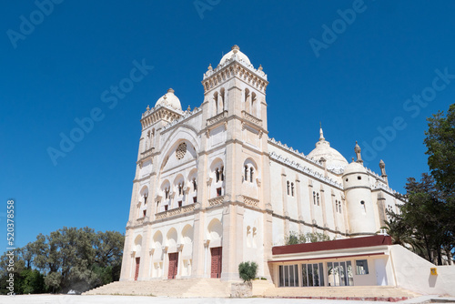 Saint Louis Cathedral, catholic church located in Tunisia.