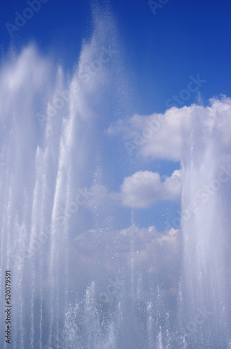 fountain in the sky