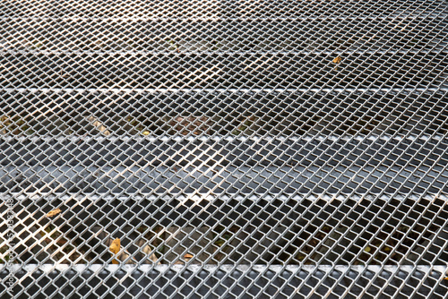 Close up Pattern of Expanded Metal
