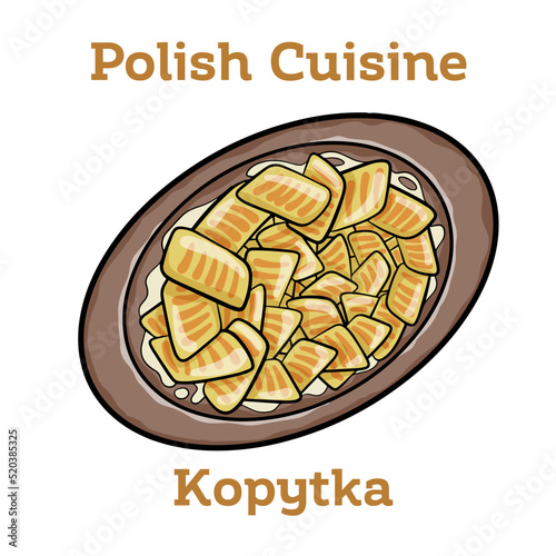 Kopytka - polish potato dumpling