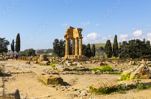 Temple of the Dioscuri and sanctuary of the chthonic divinities photo