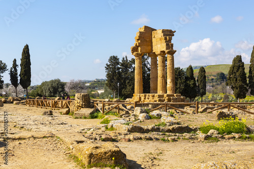 Temple of the Dioscuri and sanctuary of the chthonic divinities photo