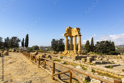 Temple of the Dioscuri and sanctuary of the chthonic divinities photo