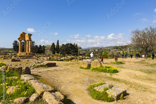 Temple of the Dioscuri and sanctuary of the chthonic divinities photo