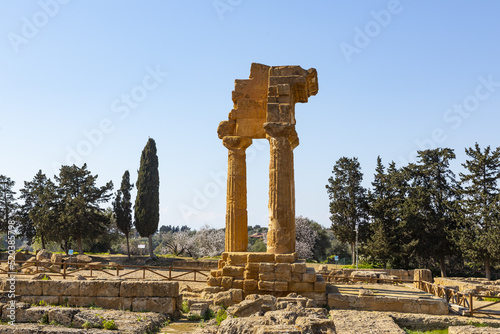 Temple of the Dioscuri and sanctuary of the chthonic divinities photo