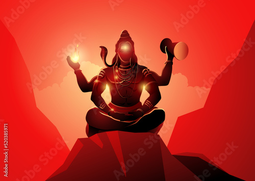 Lord Shiva of Hindu God