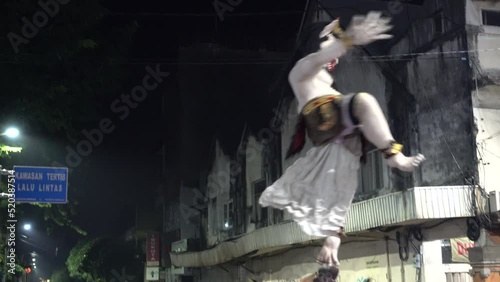 Ogoh-Ogoh parade preceding Nyepi in Denpasar, 8th of March 2016 photo