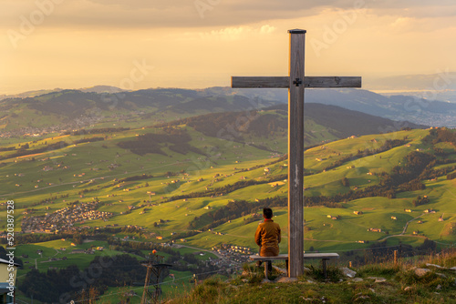 Wandern im Albstein / Schweiz photo