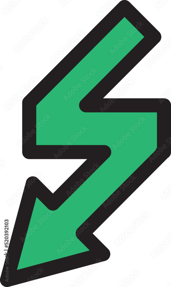 Lightning electricity power lab sign icon vector Lightning electricity power lab sign icon vector