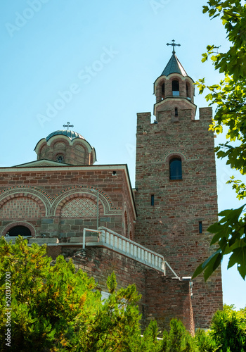 Church in Tsarevets castle. city of Veliko Tarnovo. Bulgaria.