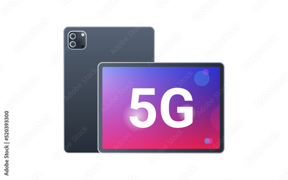 5G internet connection speed futuristic concept and online wireless system connection technology flat vector illustration. 5G internet connection speed futuristic concept and online wireless system connection technology flat vector illustration.