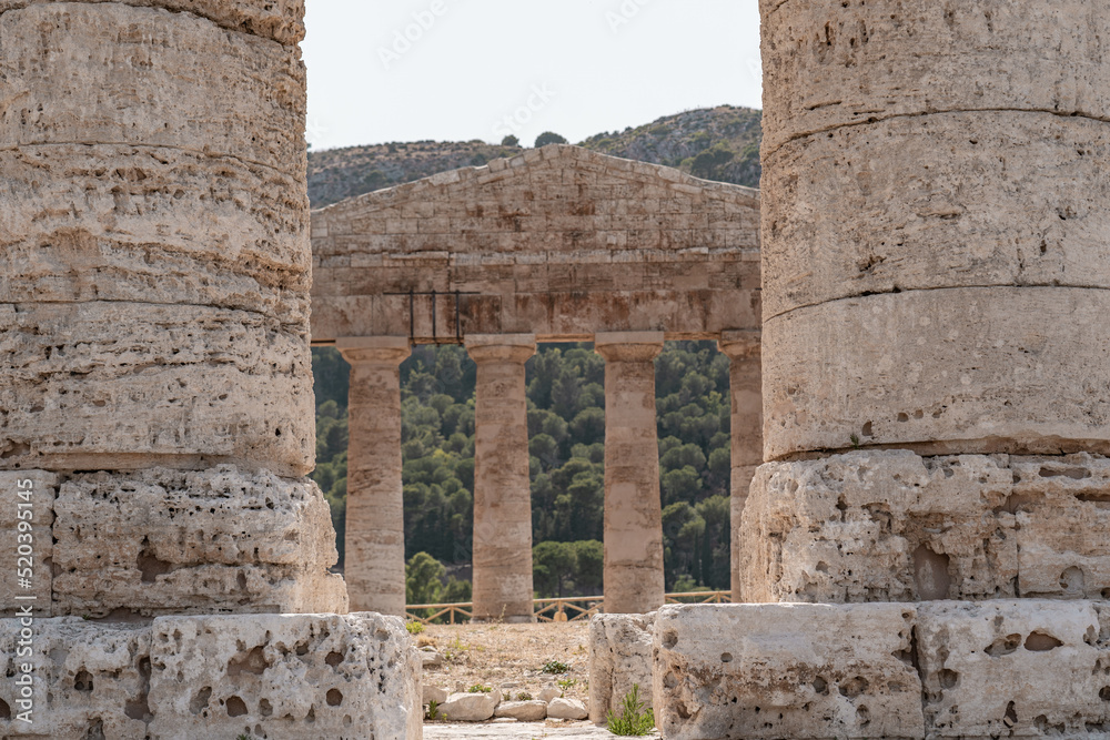 Temple of Segesta in Sicily.
