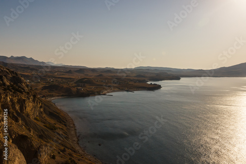 The Black Sea coast near Sudak