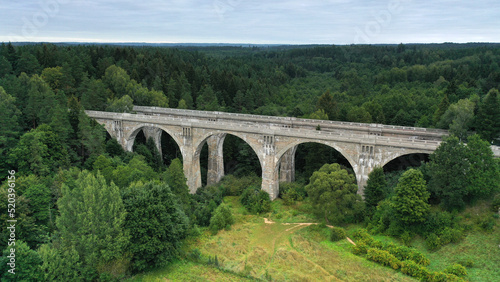 Famous stone bridges in Stanczyki village - Podlasie, Poland