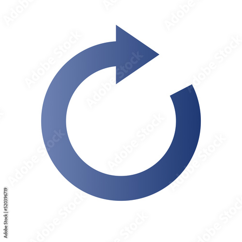  reload icon stock vector illustration 