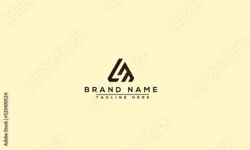 Logo design letter LM . Elegant modern. Vector template.