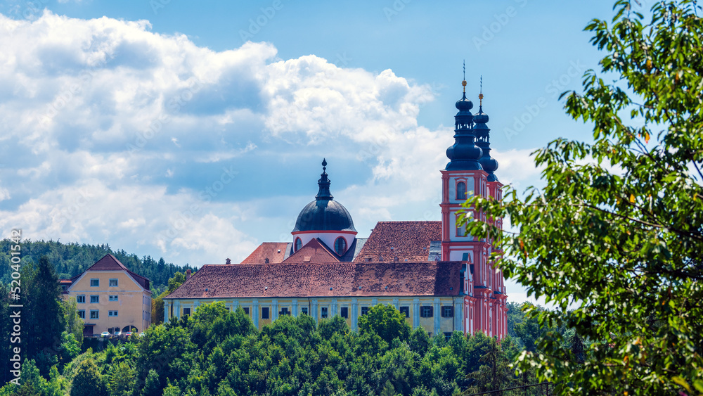 Die Basilika Mariae Geburt, auch Pfarr- und Wallfahrtskirche Graz-Mariatrost, Steiermark, Österreich