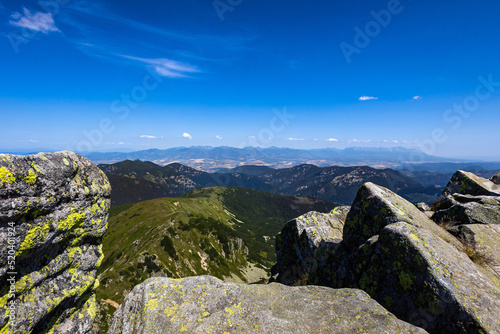 Slovakian Chopok Low Tatra landscape © sitriel