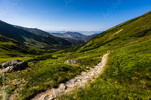 Slovakian Chopok Low Tatra landscape photo