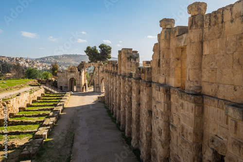 Ancient Roman City Jerash, Jordan