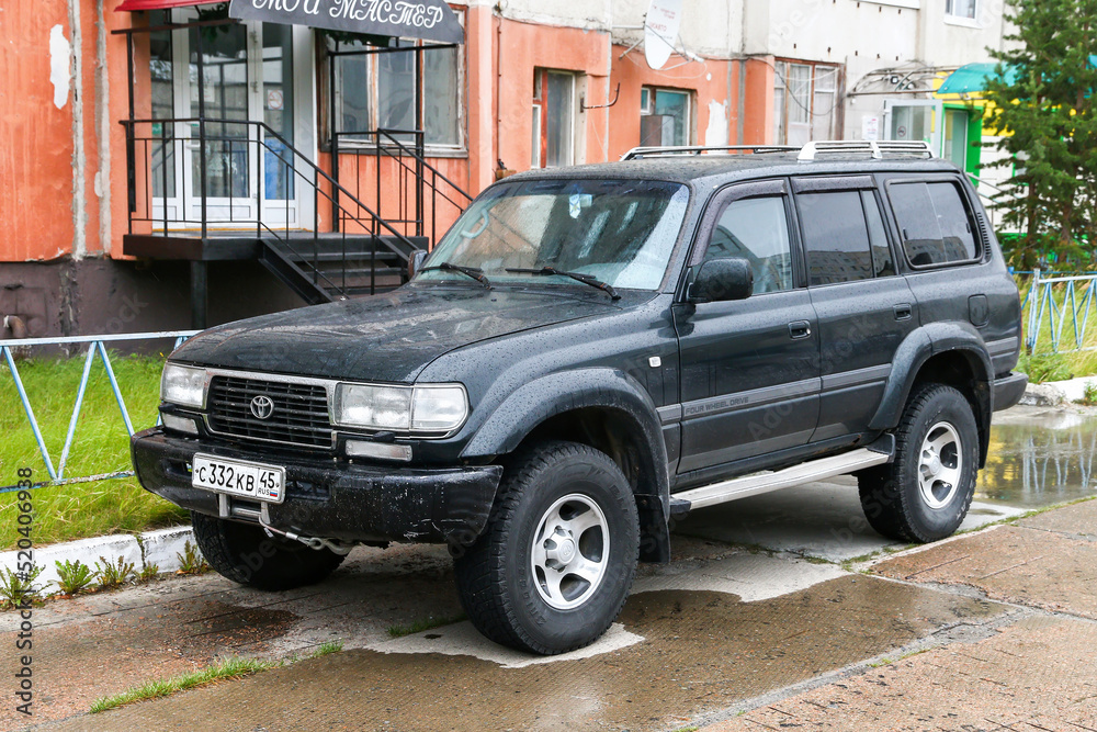 Toyota Land Cruiser 80 Stock Photo | Adobe Stock