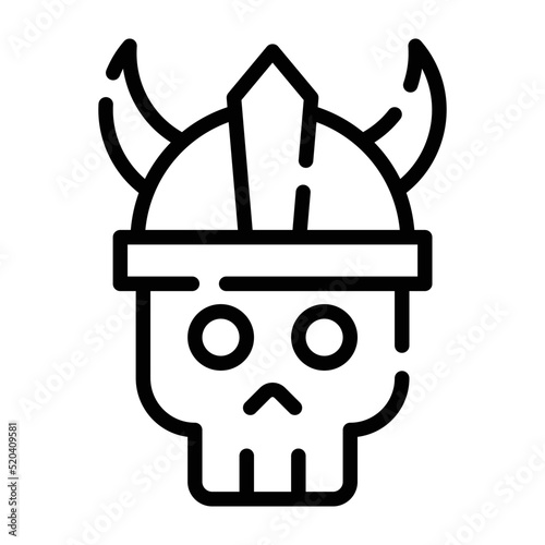 A viking skull tattoo is a universally recognized symbol of death