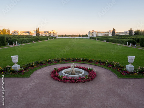 Photography Arkhangelskoye historical estate in Krasnogorsky District, Moscow, Russia