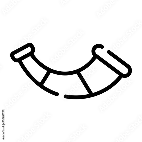 A trumpet is one kind of horn