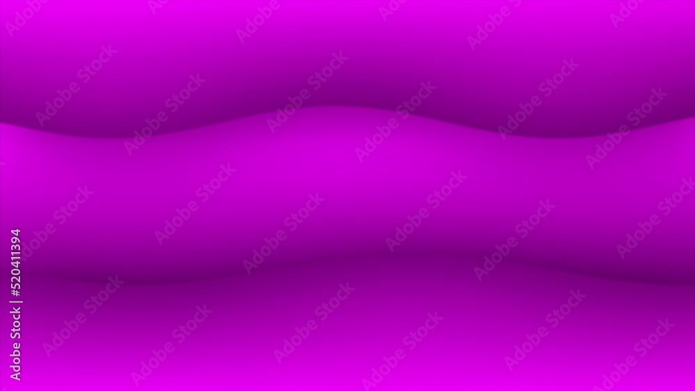 Abstract purple waves motion background. Seamless loop