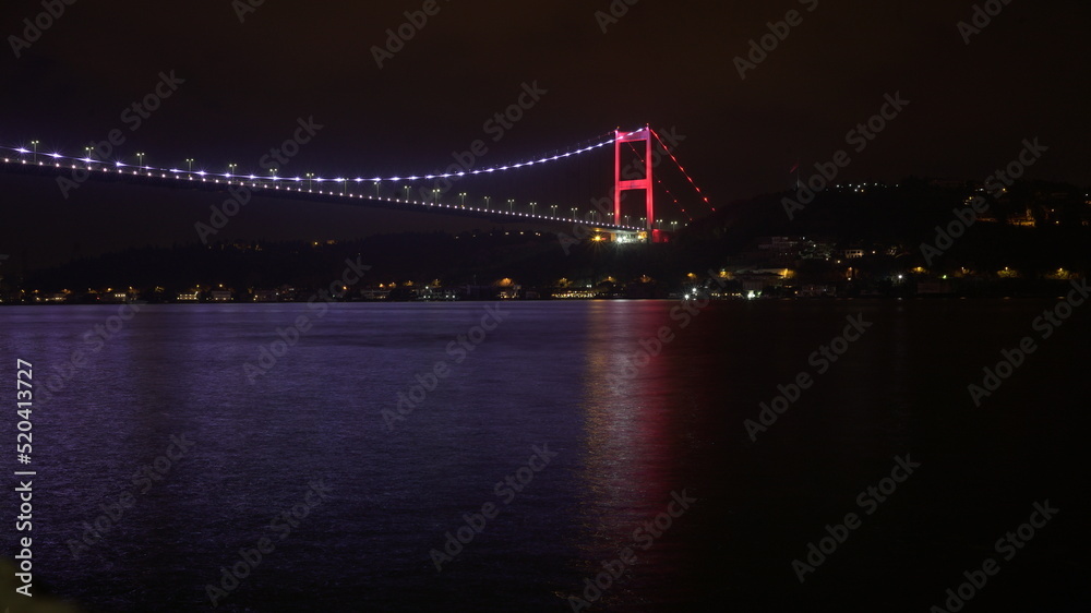 bridge at night