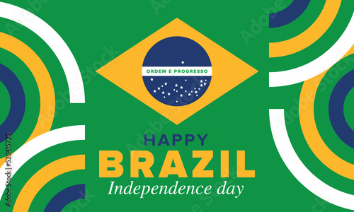 Tablou canvas Brazil Independence Day