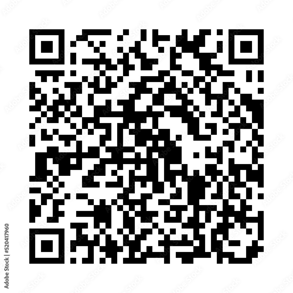 Vector QR code Vector QR code