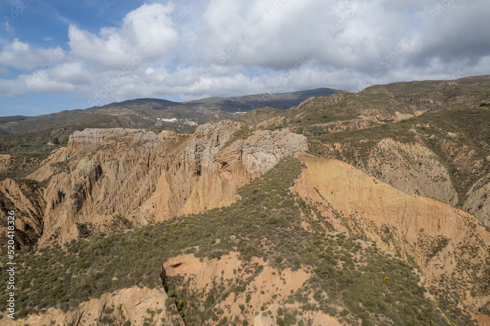 steep terrain in the south of Spain