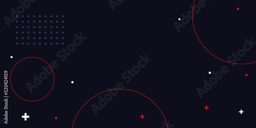 Professional and simple dark abstract background with editable elements in vector format