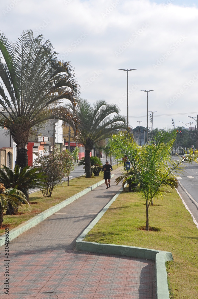 Obraz premium Presidente Kennedy Avenue - São Paulo São Caetano 