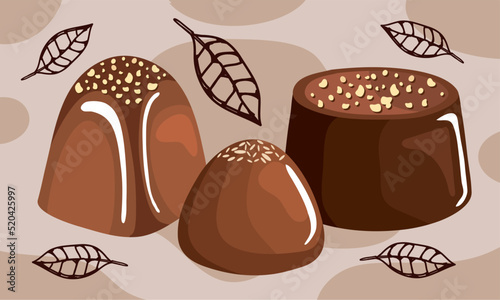 chocolate sweet candies