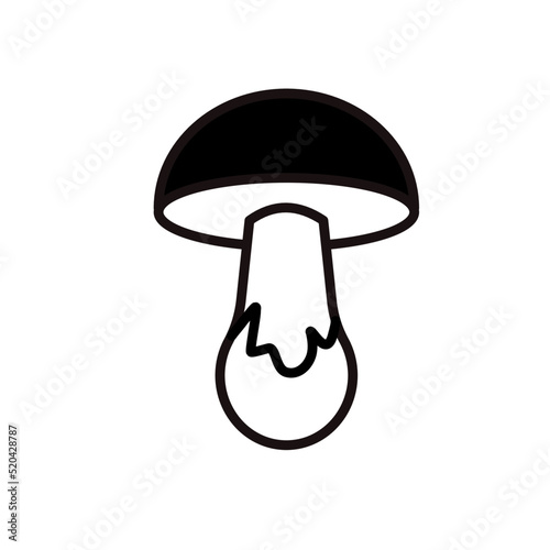 Grzyb ikona wektorowa