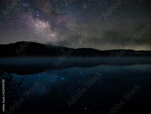 The Milky Way at Webber Lake photo