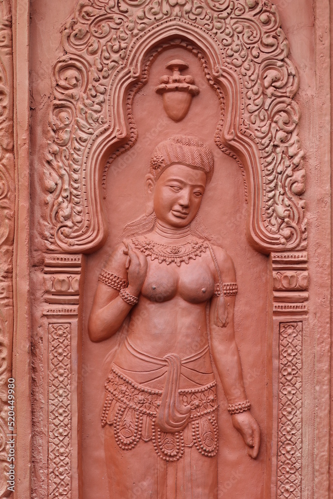 Carved Hindu Sculpture