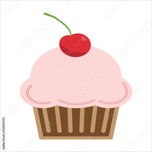 cup cake icon vector design template