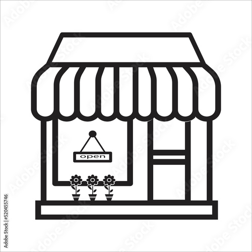 store icon vector design template