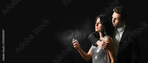 Stylish young couple with p...
