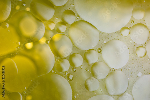 golden olive oil drops