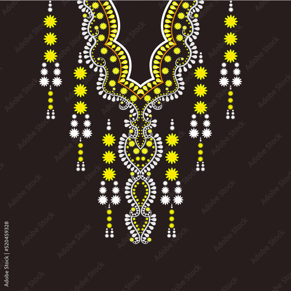 Traditional geometric embroidered neckline,collar for modern fashion Traditional geometric embroidered neckline,collar for modern fashion