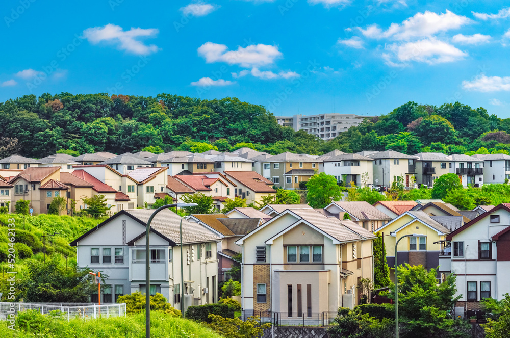 日本の住宅地