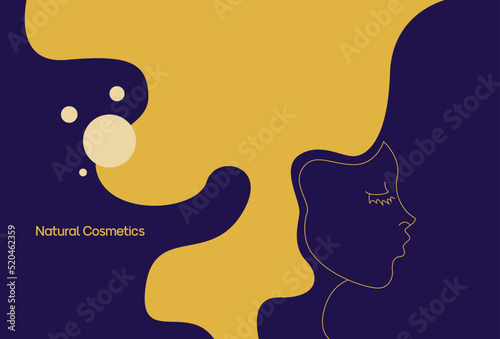 Illustration Vector graphic of Hair care. Bright poster fit for Barber shop  etc.