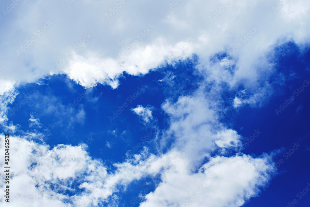Beautiful sky with clouds background Beautiful sky with clouds background