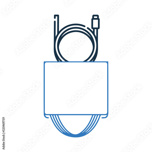 Bicycle or brake cable icon