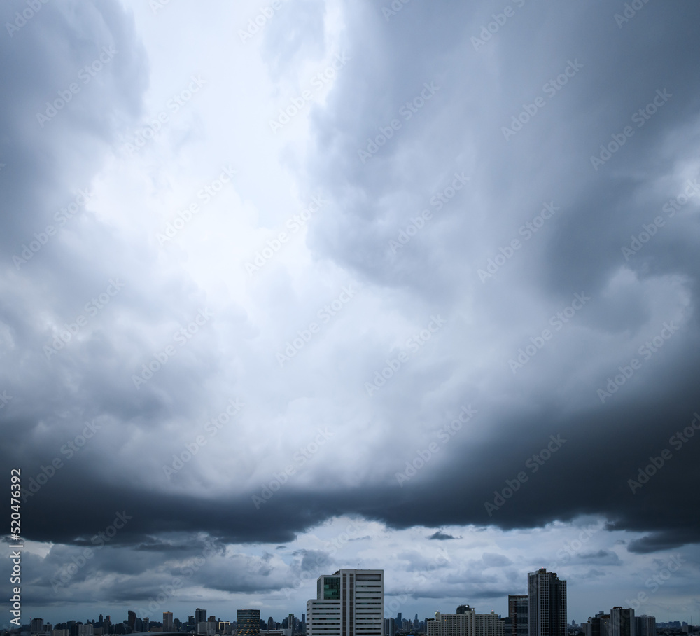 Storm clouds floating in a rainy day with natural light. Storm clouds floating in a rainy day with natural light.