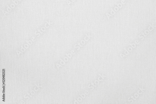 White cotton fabric texture background  seamless pattern of natural textile.